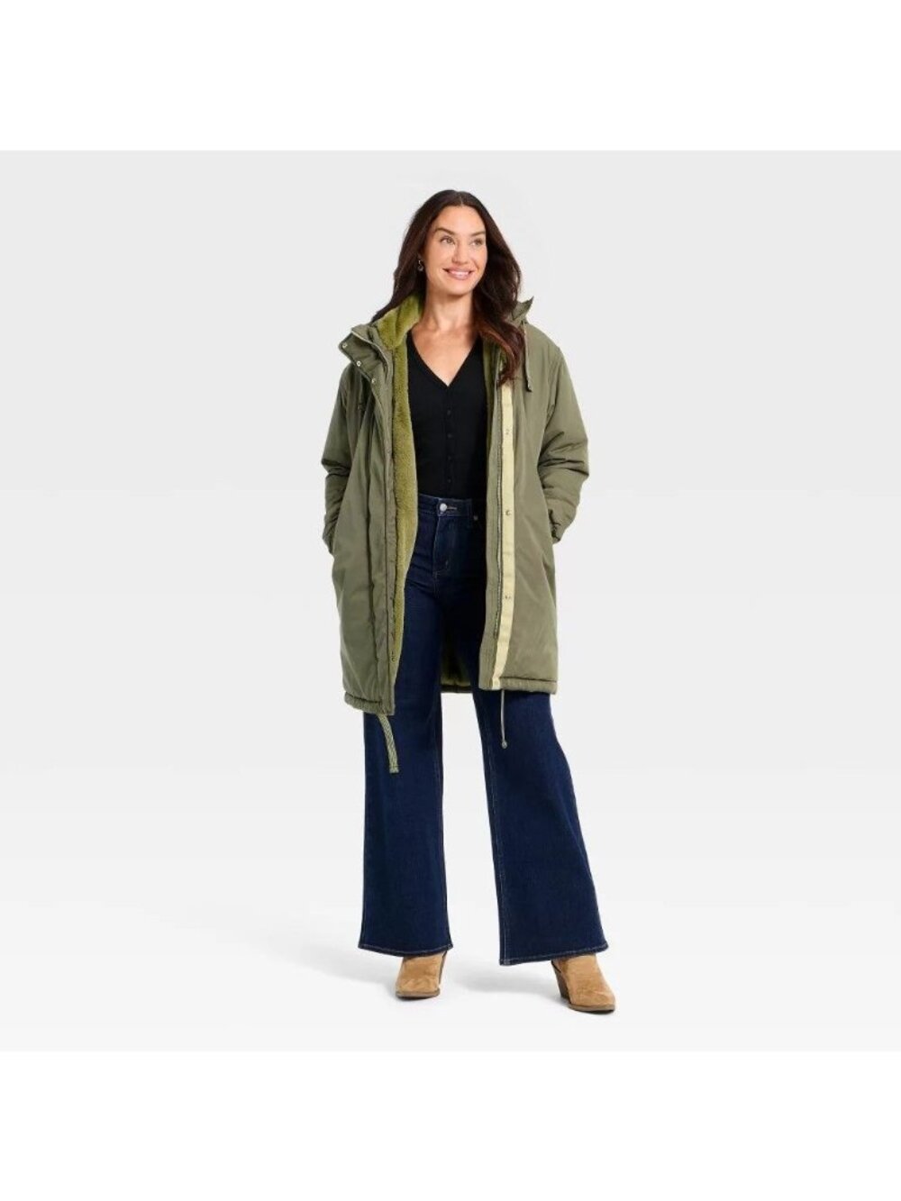 K-286 Universal Thread Women's Size Large Parka Jacket